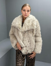 Giacca Pelliccia Elegance