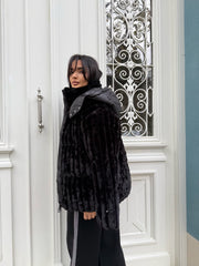 Giacca Pellccia Costine