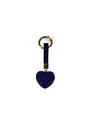 Portachiave a forma di cuore con strass - CP800