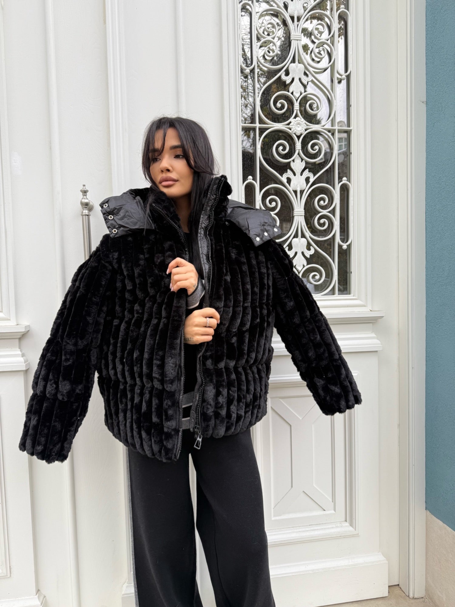 Giacca Pellccia Costine