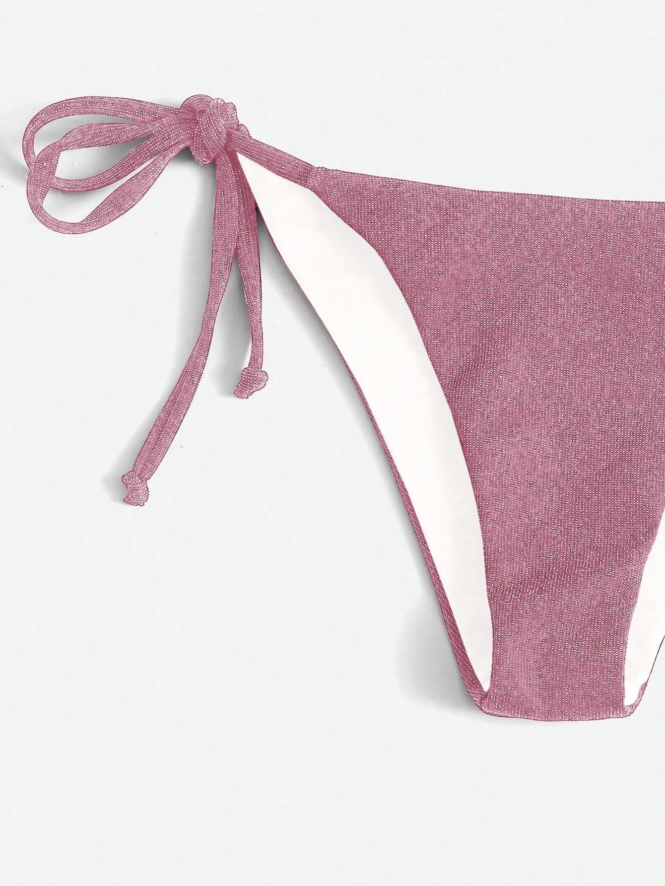 Bikini triangolo glitter