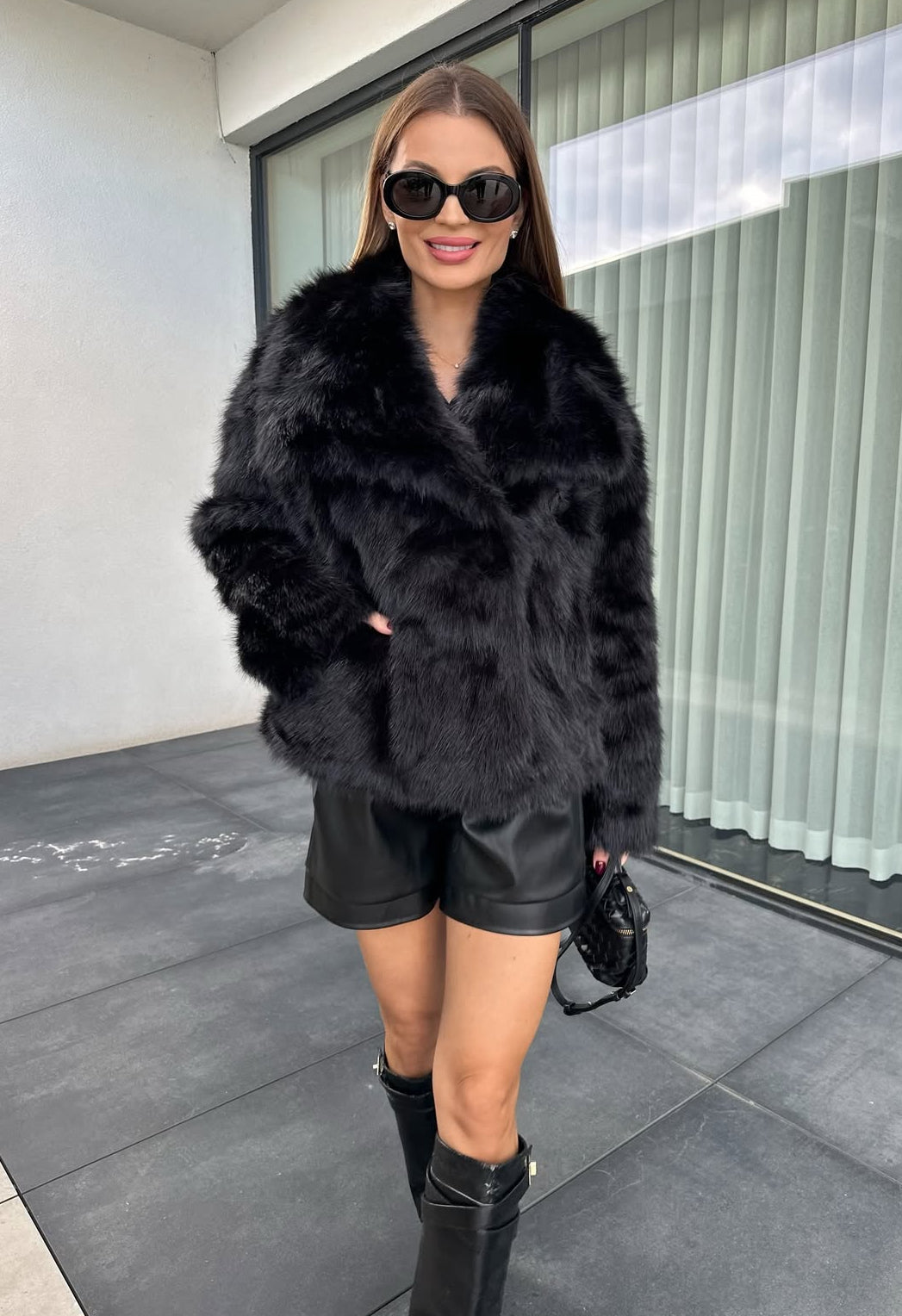 Giacca Pelliccia Elegance