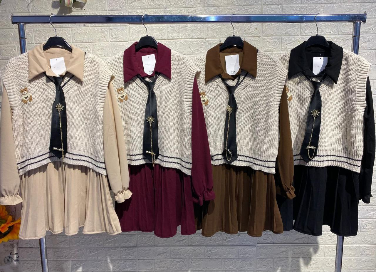 Cordest Misha Completo Abito e Gilet con Cravatta