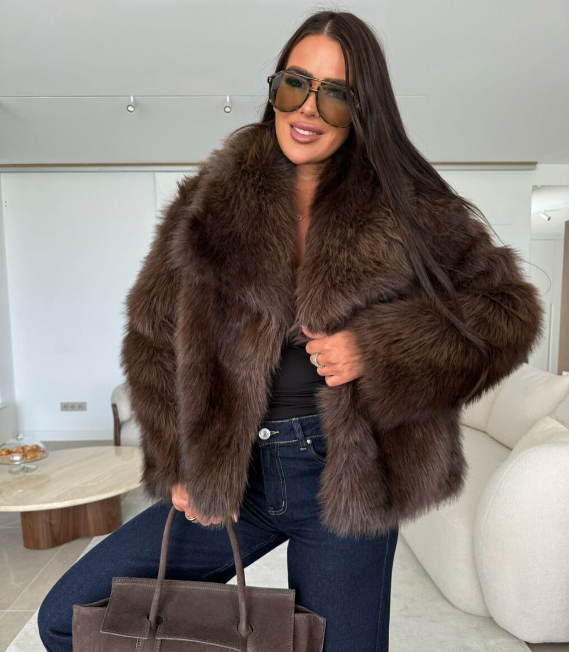 Giacca Pelliccia Elegance