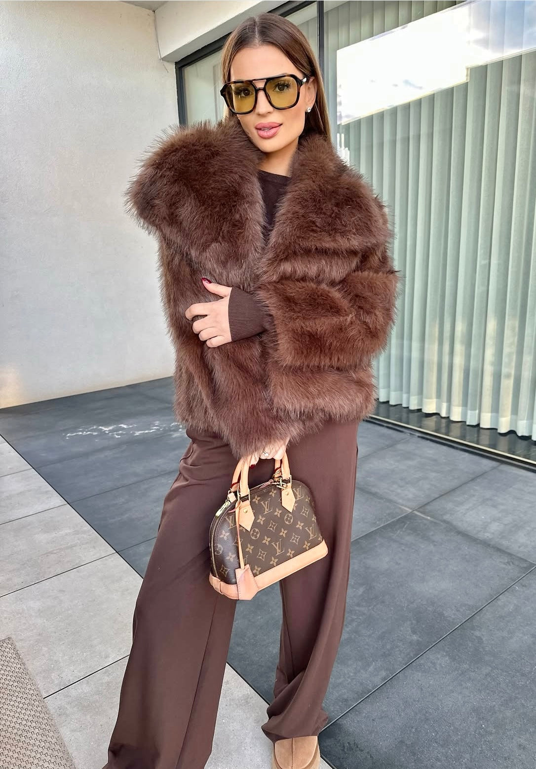 Giacca Pelliccia Elegance