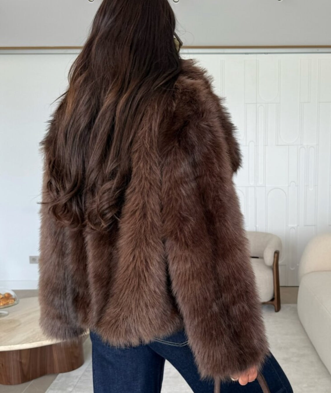 Giacca Pelliccia Elegance