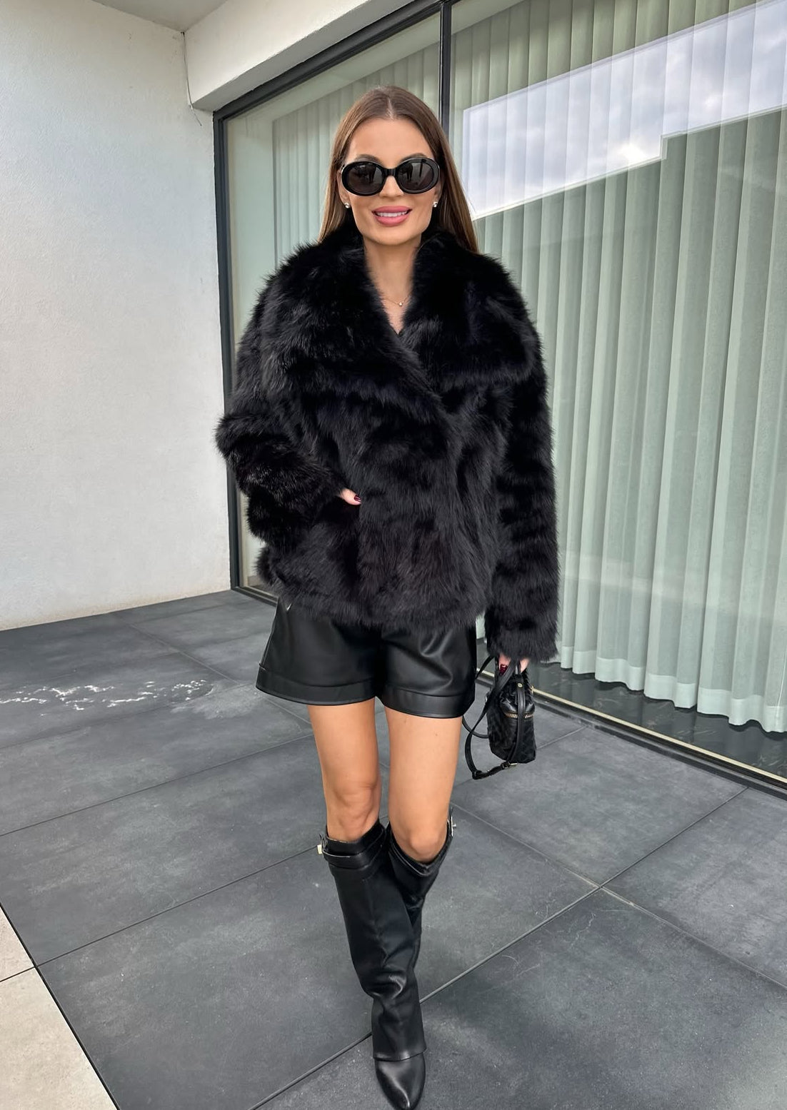 Giacca Pelliccia Elegance