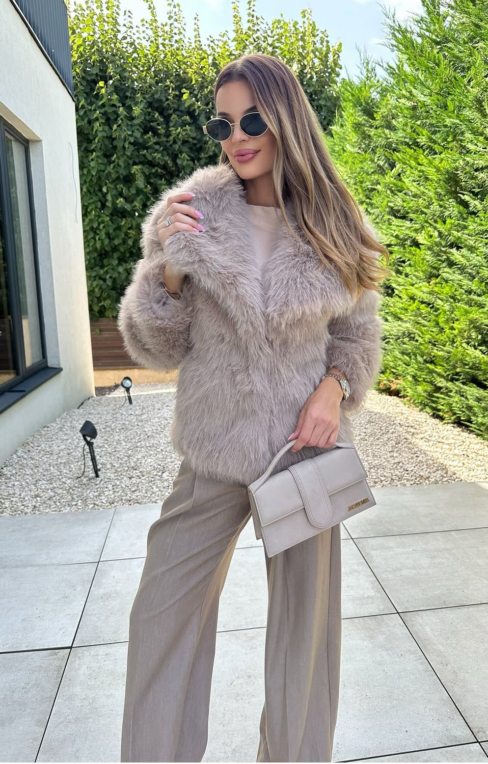 Giacca Pelliccia Elegance